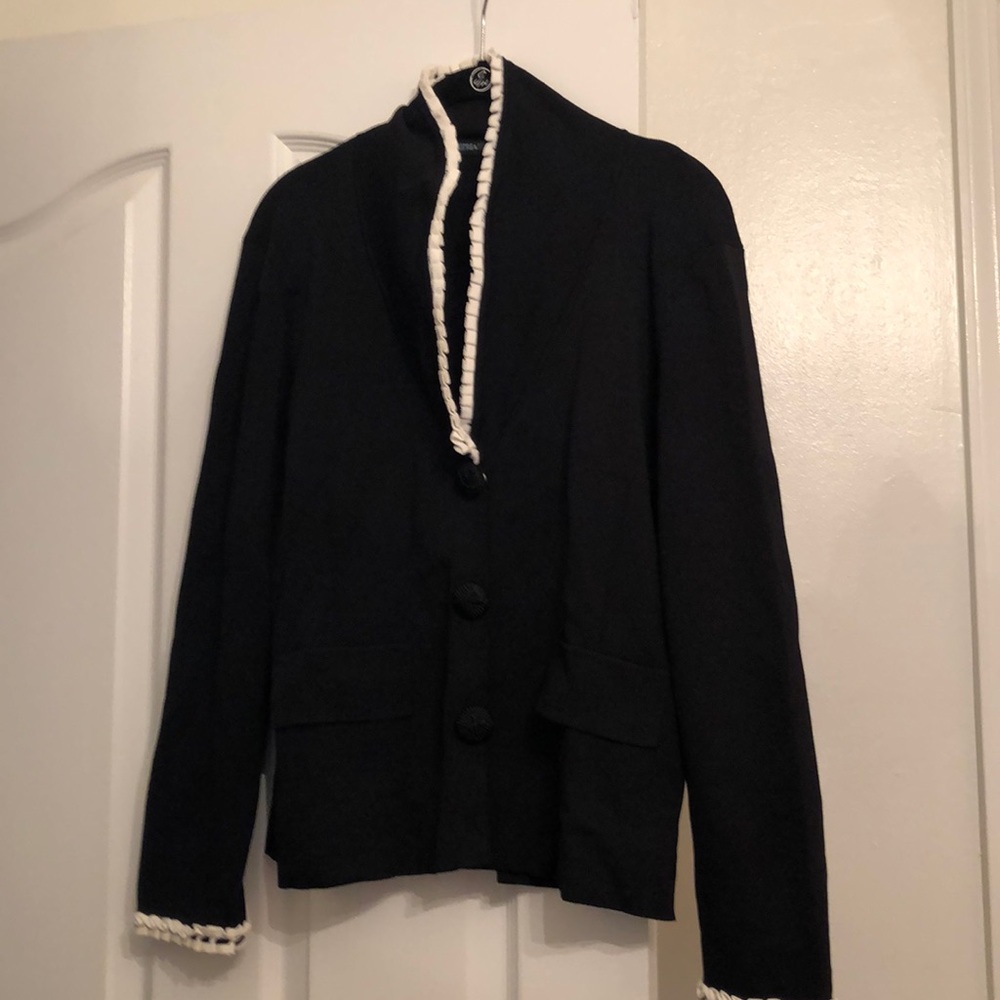 Black cardigan size large